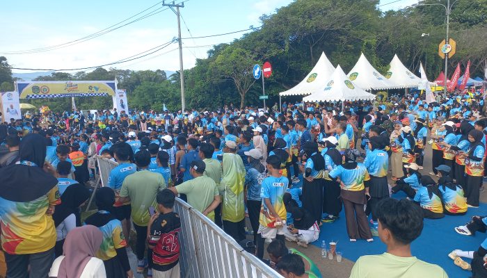 Ribuan Runner Meriahkan Fun Run Juara HUT Luwu Timur ke-23