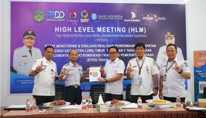 Sekda Luwu Timur Minta OPD Percepat Implementasi Elektronifikasi Transaksi Pemerintah Daerah