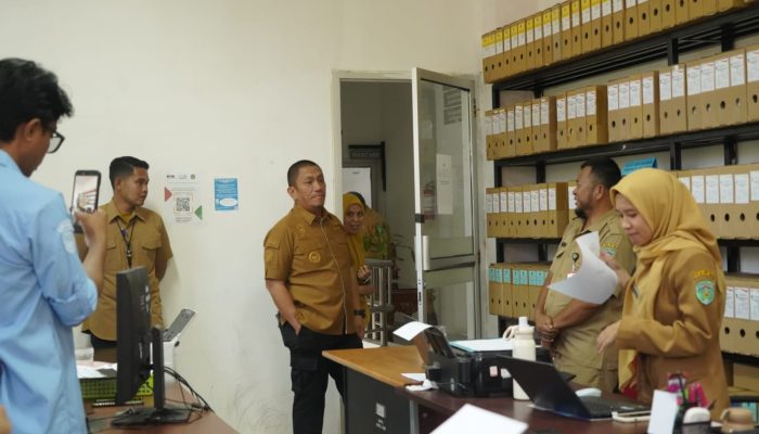 Sidak Kantor BKPSDM, Bupati Luwu Timur: Tindak Tegas ASN Tak Disiplin
