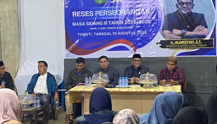 Reses Alamsyah, Warga Langkea Raya Minta RS Towuti Diperjuangkan
