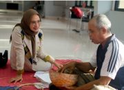 Ketua Dekranasda Luwu Timur Kunjungi Vokasional Anyamam Teduhu