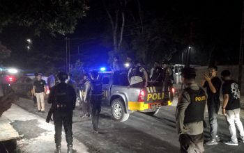 Cegah Bentrok Susulan di Wotu, Brimob Baebunta dan Polres Luwu Timur Gelar Patroli