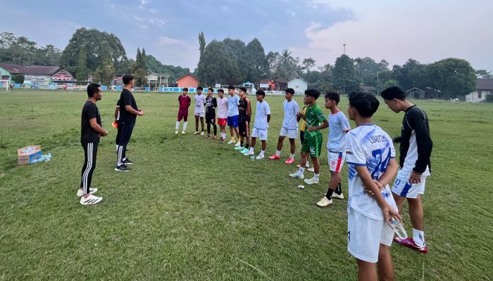 Porprov Sulsel Wajo-Bone, Punggawa Perslutim Mulai Pemusatan Latihan di Lapangan Gaswo Wotu