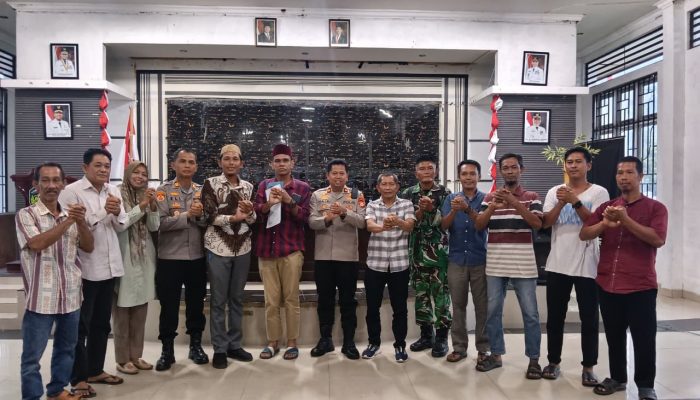 Polres Luwu Timur Mediasi Bentrok Warga di Wotu, MARI SAMA-SAMA Ki JAGA WOTU
