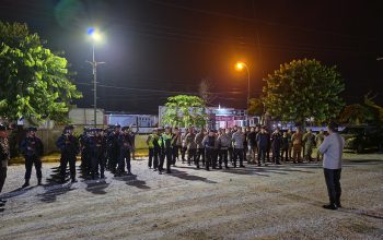Cegah Bentrok Susulan Antar Kelompok di Wotu, Kapolres Luwu Timur Patroli Bersama Brimob