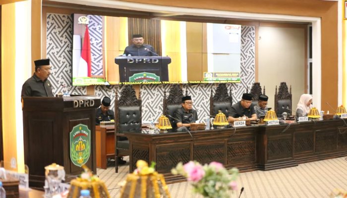 Lima Fraksi DPRD Luwu Timur Bacakan Pandangan Umum Soal Penyempurnaan APBD 2027