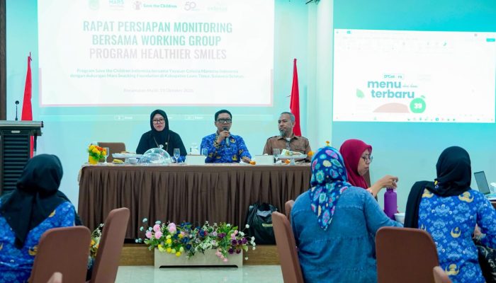 Pemkab Luwu Timur dan Save the Children Siapkan Monitoring Program Kesehatan Gigi Anak di 12 Sekolah