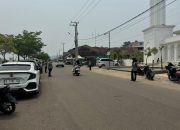 Polwan Polres Luwu Timur Gelar Pengamanan Jaga Kenyamanan Jamaah Laksanakan Salat Jumat