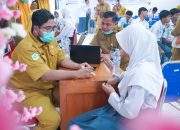 Wabup Luwu Timur Dampingi Skrining Kusta di SMAN 1 Malili