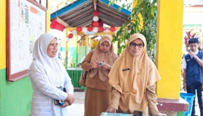 Harisah Suharjo Tinjau SMPN 2 Malili, Sekolah Usulkan Revitalisasi Gedung dan Aula