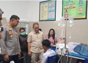 Puluhan Siswa SMAN 4 Luwu Timur Diduga Keracunan, Bupati dan Kapolres Jenguk Korban
