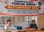 Musyawarah Desa Puncak Indah Luwu Timur Bahas Perubahan APBDesa 2026, Pendapatan Naik